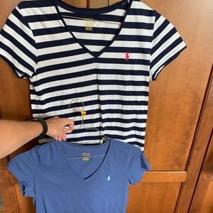 Two polo Tees size medium